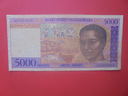 MADAGASCAR 5000 Francs 1995 Circuler(L.7) - Madagascar
