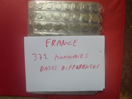 +++FRANCE 372 MONNAIES Du 20eme SIECLE DATES DIFFERENTES Et Belle Qualité+++1 KILO 700 (Lire Ci-bas)(RH27) - Collections