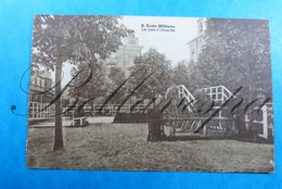 Bruxelles Ecole Militaire . La Piste D'obstacles. Militaire Paarden Hindernis Dressuur.1935 - Kasernen