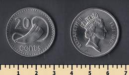 Fiji 20 Cents 1987 - Fiji