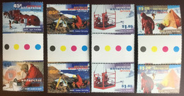 Australian Antarctic Territory AAT 1997 Research Expeditions Set With Gutter Pairs MNH - Unused Stamps
