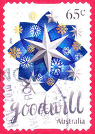 AUSTRALIA 2016 65c Multicoloured, Christmas-Goodwill Self Adhesive FU - Used Stamps