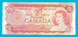 Billet Canada  2 Dollars Elisabeth II 1974 - Canada
