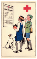 ENGLAND Junior Red Cross Postcard - Croix-Rouge