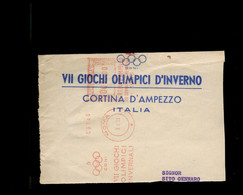 ITALIA - 1956 GIOCHI OLIMPICI INVERNALI Di CORTINA D'AMPEZZO - CONI - Inverno1956: Cortina D'Ampezzo