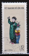 Vietnam 1961 Single 12x Stamp Showing Artist's And Writers Congress In Fine Used Condition. - Vietnam