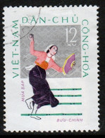 Vietnam 1962 Single 12x Stamp Showing Folk Dancing In Fine Used Condition. - Vietnam