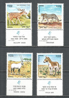 ISRAEL 1971 , Mint Stamps MNH (**) Animals - Nuevos (con Tab)