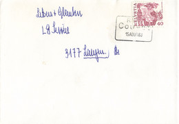 Bahnstationsstempel Couvet (ac4825) - Railway