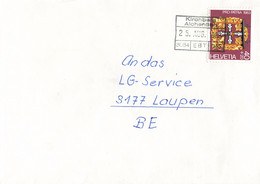 Bahnstationsstempel EBT Kirchberg Alchenflüh (ac4826) - Railway