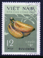 Vietnam 1970 Single 12x Stamp Showing Bananas In Fine Used Condition. - Vietnam