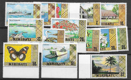 Kiribati Mnh ** 1980 No Watermark Complete Set 10 Euros - Kiribati (1979-...)