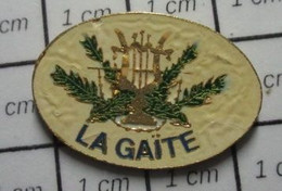 SP02 Pin's Pins / Beau Et Rare / THEME : MUSIQUE / ORCHESTRE FANFARE LA GAITE - Musique