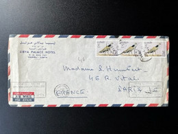 LIBIA LYBIA 1967  AIR MAIL LETTER TO FRANCE 23-02-1967 LIBIE - Libya