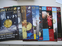 11 MAGAZINES "MUNT INFO" - N° 30, 31, 33, 36, 68, 69 Tot 72, 79, 82 - ZIE MIJN ANDERE VERKOOP - Livres & Logiciels