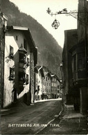 Austria, RATTENBERG AM INN, Tyrol Tirol, Street Scene (1957) RPPC Postcard - Rattenberg