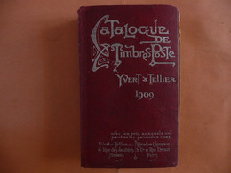 CATALOGUE DE TIMBRE POSTE YVERT & TELLIER 1909 13E EDITION - France