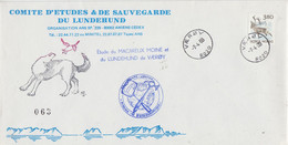 Norway 1988 Comite D'etudes & De Sauvegarde Du Lundehund /Lofoten Cover Ca Vaeroy 7-4-1988 (F9069) - Programmi Di Ricerca