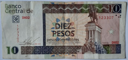 Cuba 10 Pesos Convertibles CUC 2013 XF - Cuba