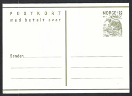 NORVEGE 1981: 2X CP Entier De 1,30K Neuf - Enteros Postales