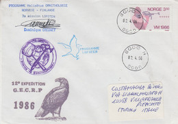 Norway 1986 7e Mission Lofoten Signature Ca Bodo 02-4-1986 (58152) - Research Programs