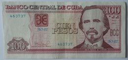 Cuba 100 Pesos CUP 2021 P129 VF+ - Cuba