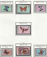 PANAMA - Faune, Papillons - N° 471-474 + PA 446-447 - 1968 - MNH - Panamá