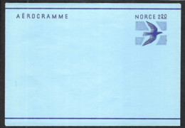 NORVEGE 1981: Aérogramme Entier De 2,20K Neuf - Enteros Postales