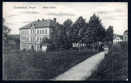 F9383 - Crottendorf Schule - Foto Max Stahns - Verlag Moritz Langer - Zschopau