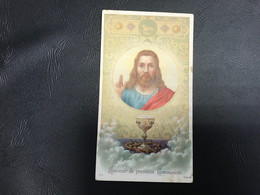 Jesus Calice - 1907 - Eglise De SAINT MARTIN DU LAC (Saone & Loire) - Devotion Images
