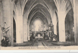 DOUE-la-FONTAINE. - Intérieur De L'Eglise St-Pierre (XVè Siècle) - Doue La Fontaine