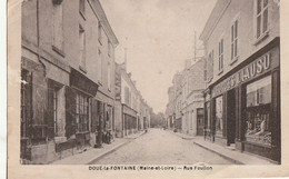 DOUE-la-FONTAINE. - Rue Foullon - Doue La Fontaine