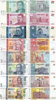 TAJIKISTAN 1 3 5 10 20 50 100 200 Somoni 1999 - 2021 UNC 8 Banknotes - Tadjikistan