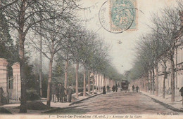DOUE-la-FONTAINE. - Avenue De La Gare - Doue La Fontaine