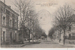 DOUE-la-FONTAINE. - Avenue De La Gare - Doue La Fontaine