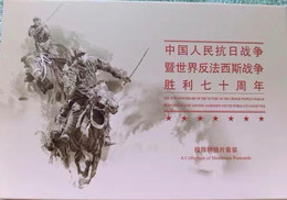 China Maximum Card, In 2015, A Set Of 13 Extreme Postcards (with Case) For The 70th Anniversary Of The Victory Of Mc-108 - Cartes-maximum