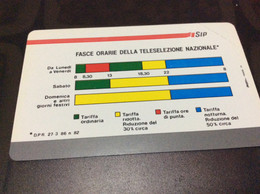 Italia Fasce Orarie NUOVA  1107 Magnetizzata  Perfetta - Public Ordinary