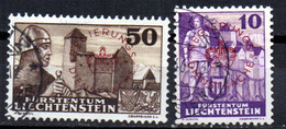 Serie  Service Nº 20/1  Lietchestein - Dienstzegels