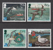 2017 South Georgia RSPB Birds Complete  Set Of 4 MNH - South Georgia
