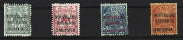 TIMBRES NOUVELLES HEBRIDES NEUF N°15* 16* 17* 18* - Neufs