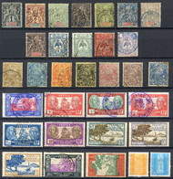 NCE - NOUVELLE CALEDONIE < 32 Valeurs Ø Oblitéré Avec Quelques Beaux Cachets - Ø Used - Collections, Lots & Series