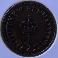 Great Britain - 1971 - 1/2 New Penny - KM 914 - Vz - 1/2 Penny & 1/2 New Penny