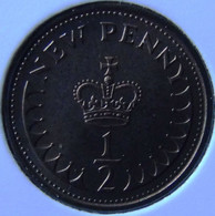 Great Britain - 1975 - 1/2 New Penny - KM 914 - Vz - 1/2 Penny & 1/2 New Penny