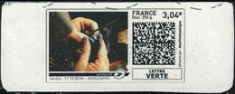 France Vignette Oblitérée Sur Fragment Used Mon Timbre En Ligne Métiers Manuels SU - Other & Unclassified