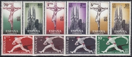 ESPAÑA 1960 Nº 1280/89 SERIE, NUEVO - Ongebruikt