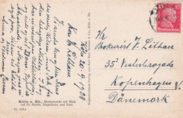 GERMANIA - IMPERO - STORIA POSTALE - CARTOLINA - 1928 - Cartas