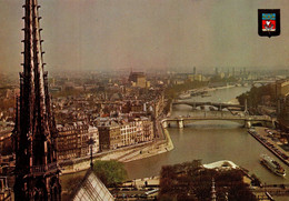 PARIS    LA  SEINE      (recto-verso) 75 Paris - El Sena Y Sus Bordes