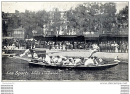 CPA (Réf.G 187) LES SPORTS -Joute à La Lance - Rowing