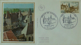 France : FDC :  Abbaye De Charlieu - Charlieu -  N° 1712 - 1970-1979
