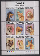 Tanzanie - N°1556 à 1564 - Faune - Chiens - Cote 6.75€ - ** Neuf Sans Charniere - Tanzania (1964-...)